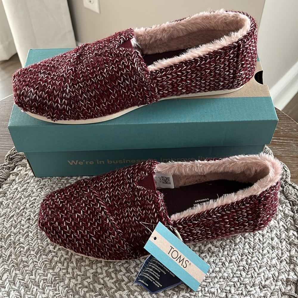 NWT Toms Multi sweater knit loafers - Picture 7 of 7